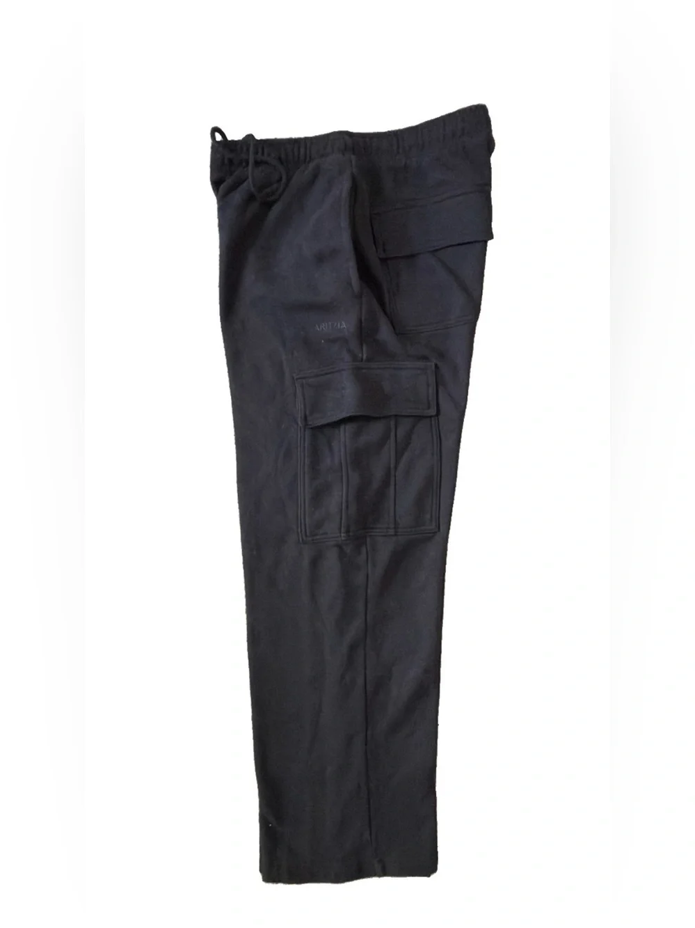 Aritzia Tna Cozy Sweatfleece Mega Cargo Sweatpant Black M Regular